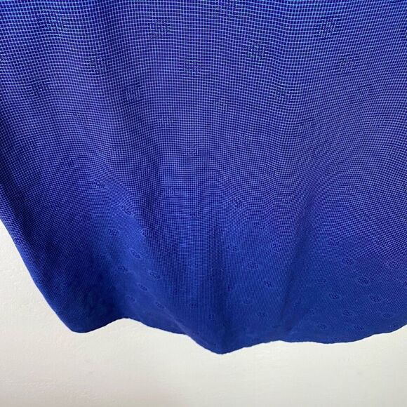 Robert Graham Blue Circle Pattern Long Sleeve Button Up Dress Shirt Size M - Picture 4 of 8